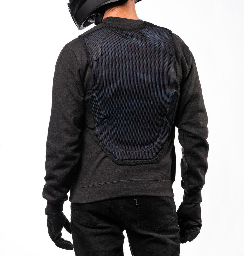 Icon Field Armor Softcore Vest - Black/Blue