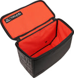 Thrashin Supply Co Escape Saddlebags - Black/Orange