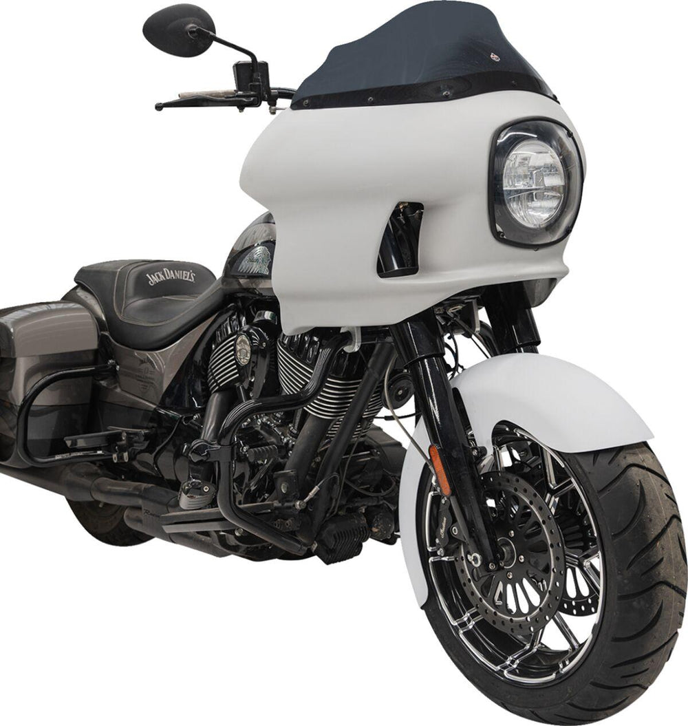 Klock Werks FXRP-Style Fairing Kit For Indian Springfield 111 2016-2020 - Black/Powder-Primed/White