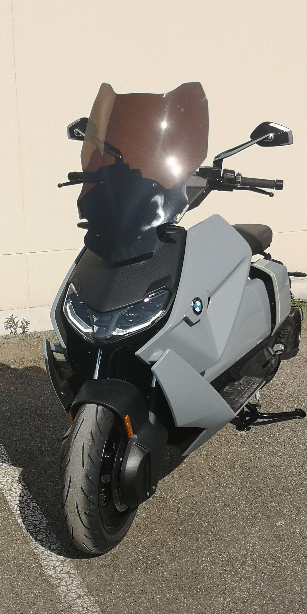 Bullster Windscreen For BMW CE 04 2022-2024 58.5 cm (23") - Grey Smoke