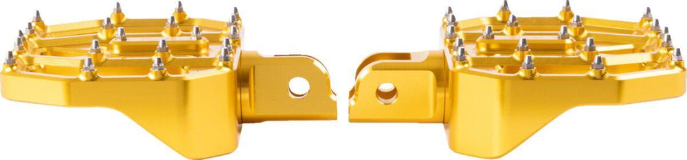 Thrashin Supply Co Mini Aggressor Floorboards For Harley Davidson FLDE 1750 ABS 2018-2020 - Gold