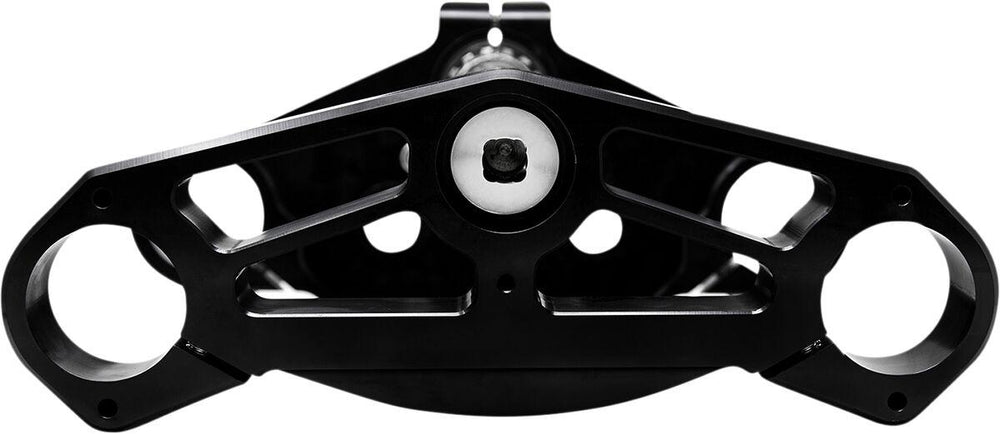 Slyfox 49mm FLH Triple Tree Set For Harley Davidson FLHR 1450 1999-2006 - Black