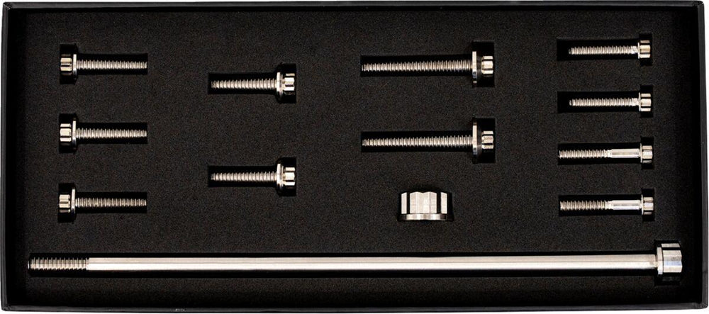 Trask Bitchin Motor Mount Bolts For Harley Davidson FLDE 1750 ABS 2018-2020 - Silver