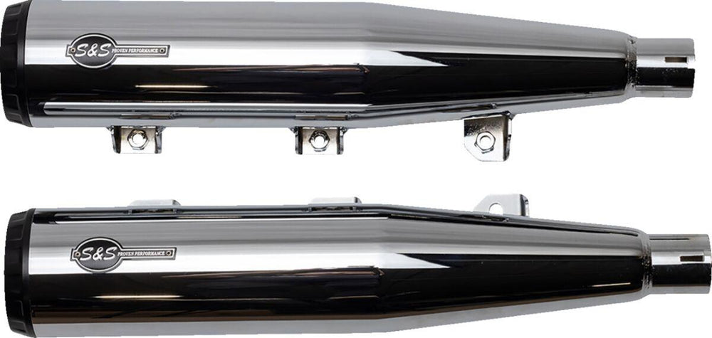 S&S Cycle Grand National  Silencers For Indian Scout 60 2019-2022 - Show Chrome