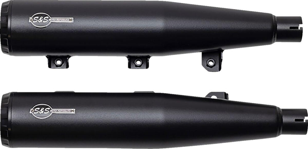 S&S Cycle Grand National Silencers For Indian Scout 60 2019-2022 - Guardian Black