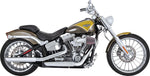 Vance & Hines 3" Twin Slash Silencers For Harley Davidson FLSTC1584 2007-2011 Right - Chrome