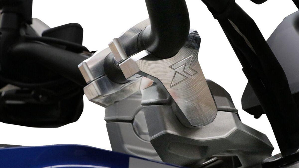 Rox Speed FX Pivoting Risers For BMW R 1300 GS 61 mm (2-13/32") - Anodized