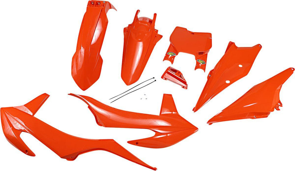 Cycra Plastics Kit For KTM  SX125 2019-2022 - Orange