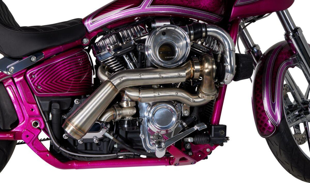 Trask Tornado Turbo Performance Kit For Harley Davidson FLDE 1750 2018-2020 - Polished