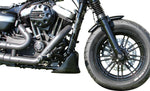Cult Werk Spoiler Bobber For Harley Davidson XL 1200 C 1996-2020 Front - Black
