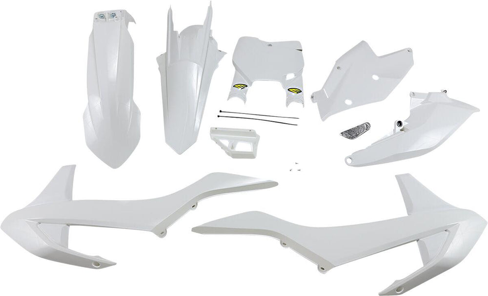 Cycra Plastics Kit For KTM  SX125 2016-2018 - White