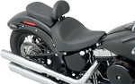Drag Specialties Backrest Compatible Smooth Solo Seat For Harley Davidson FLS 1690 2012-2016 - Black