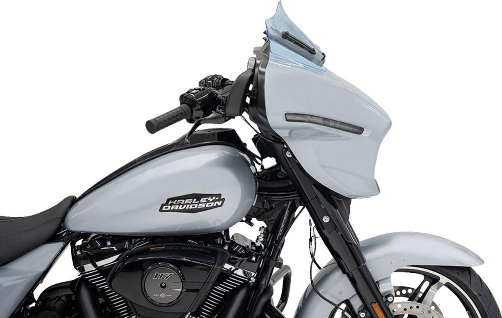 Klock Werks Kolor Flare Ice Windshield For Harley Davidson FLHX 1923 2024-2025 20.5 cm (8") - Blue