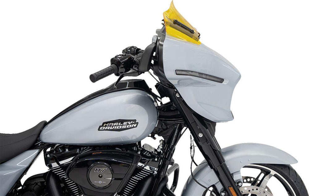 Klock Werks Kolor Flare Windshield For Harley Davidson FLHX 1923 2024-2025 20.5 cm (8") - Yellow