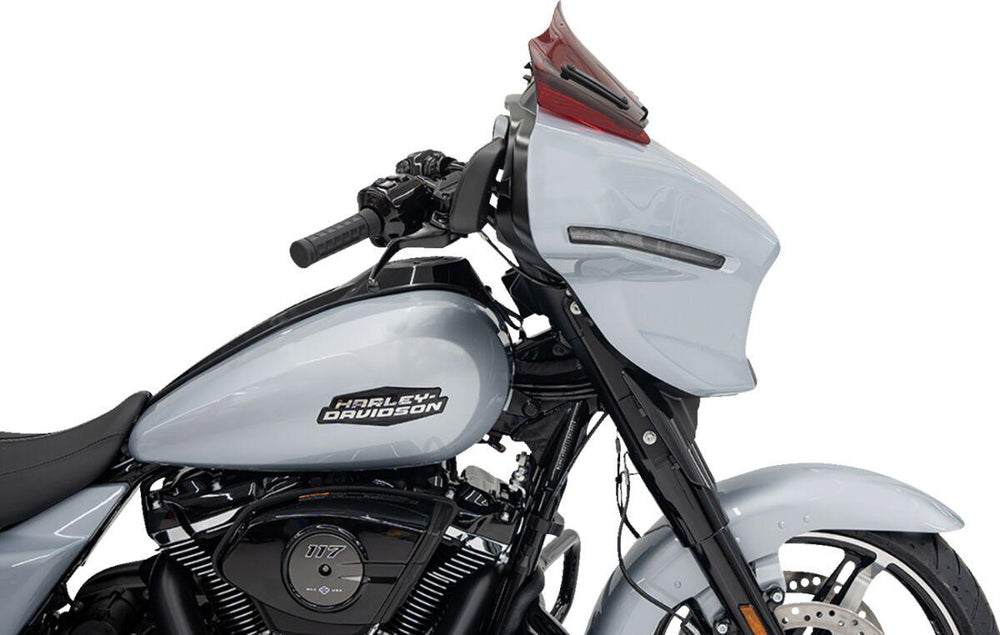 Klock Werks Kolor Flare Windshield For Harley Davidson FLHX 1923 2024-2025 20.5 cm (8") - Red