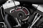 Performance Machine Jet Air Cleaner Kit For Harley Davidson FLDE 1750 2018-2020 - Contrast Cutâ¢ Silver