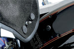 Drag Specialties Backrest Compatible Solo Seat For Harley Davidson FXR 1340 1986-1994 Smooth - Black