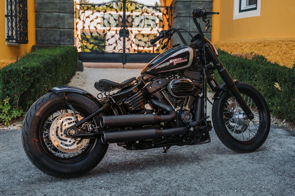 Cult Werk Frame Cover For Harley Davidson FXBB 1750 2018-2020 - Black
