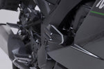 SW Motech Frame Sliders For Kawasaki Ninja 1100SX 2025-2026 - Black/Silver