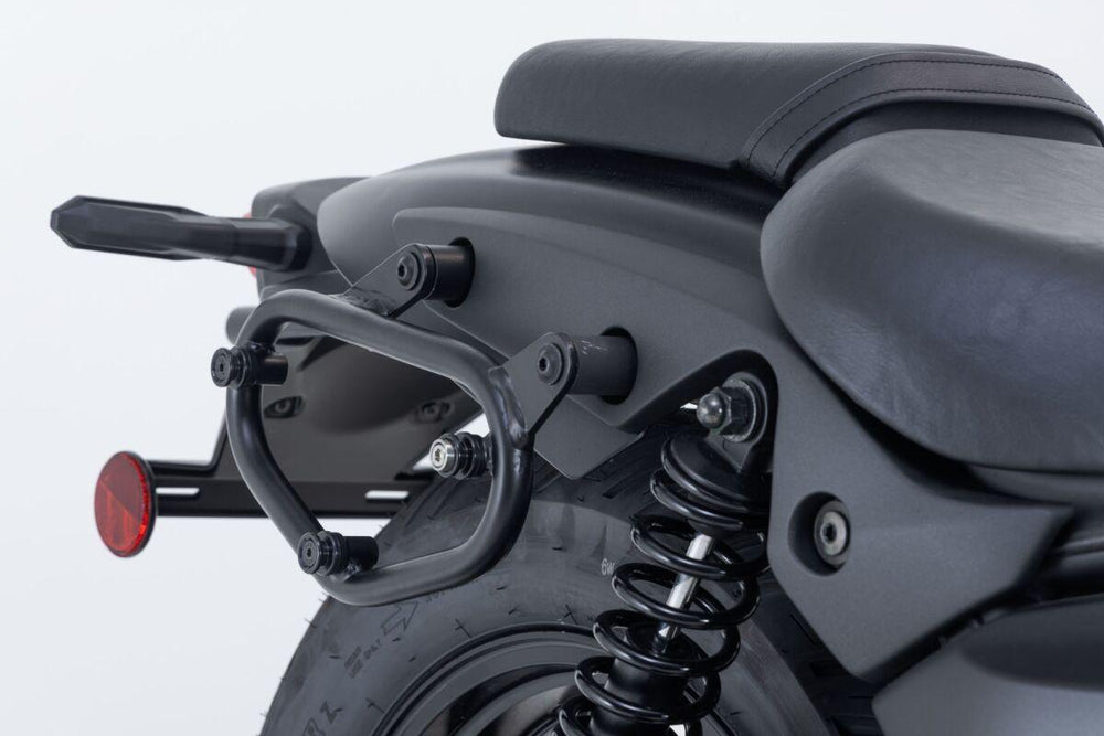 SW Motech Legend Gear LC2 Side Pannier Bag System For Kawasaki Eliminator 500 2024-2025 - Black