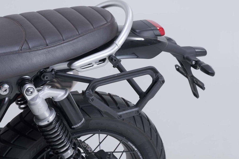SW Motech V-LOC Side Carrier Left For Triumph Scrambler 1200 X 2025-2026 - Black