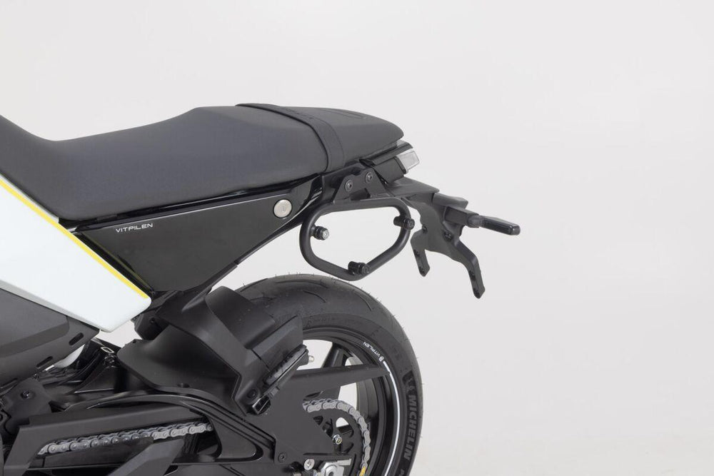 SW Motech SLC Left Side Pannier Carrier For Husqvarna Svartpilen 401 2023-2024 - Black