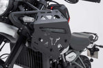 SW Motech SLC Left Side Carrier For Original Crash Bars For Royal Enfield Himalayan 450 2024-2025 - Black