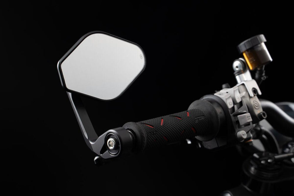 Gilles Stratos Handlebar End Symmetrical M12 For Suzuki GSX-8R 800 ABS 2024-2026 - Black
