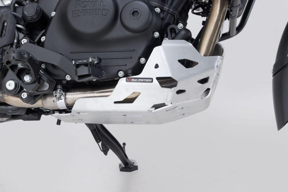 SW Motech Engine Guard For Royal Enfield Himalayan 400 2023-2024 - Brushed/Silver