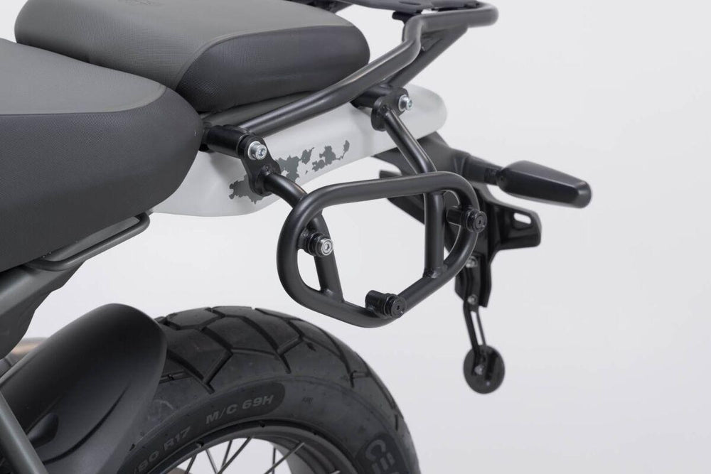 SW Motech SLC Left Side Carrier For Royal Enfield Himalayan 450 2024 - Black