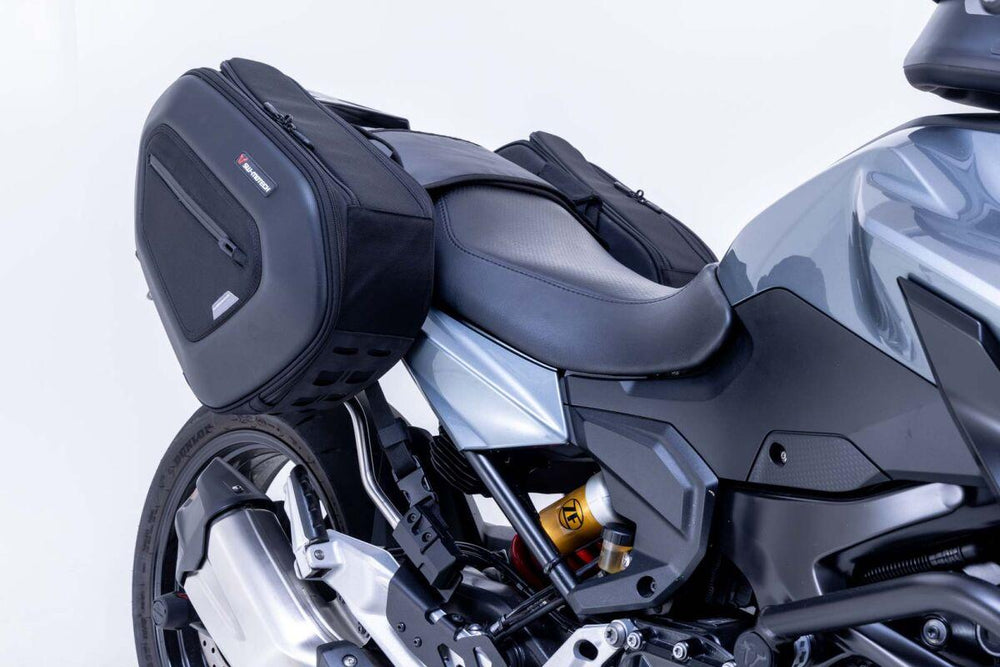 SW Motech Pro Blaze H Saddlebag Set With Edge protection For BMW F 900 R ABS 2020-2024 - Black