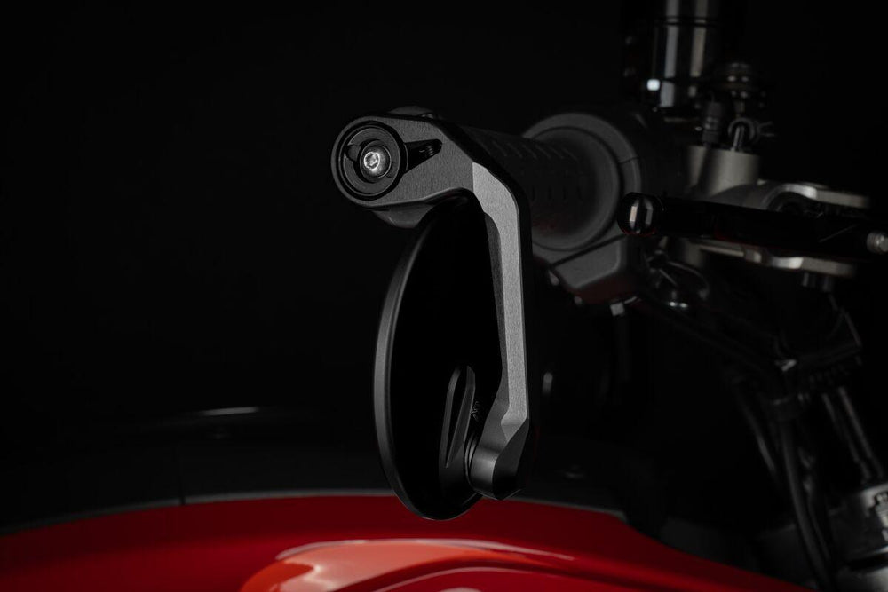 Gilles Moon Barend Mirror Round M12 For Suzuki GSX-8R 800 ABS 2024-2026 - Black