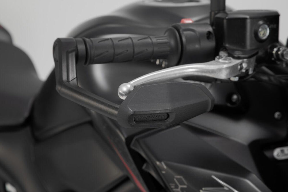 SW Motech Lever Guards with Wind Protection For Yamaha MT-09 2023-2024 - Black
