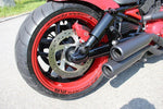 Cult Werk Axle Covers For Harley Davidson VRSCAW 1130 2007 - Black