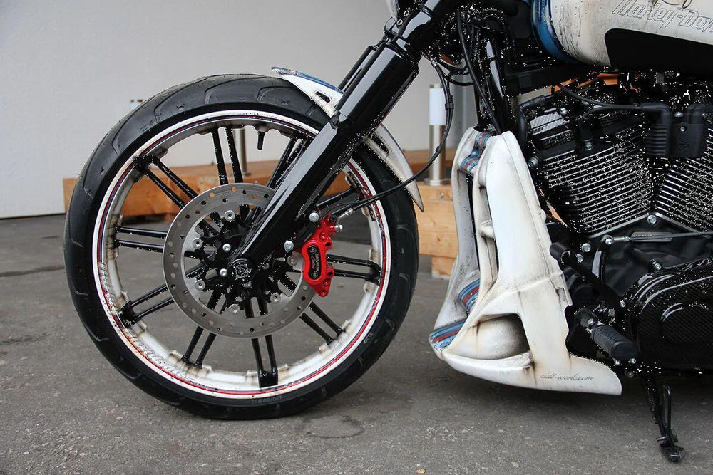 Cult Werk Front Fender Custom For Harley Davidson FXBR 1750 2018-2020 Front - Black