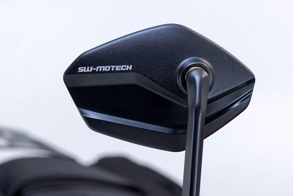 SW Motech Bar end Mirrors For KTM Duke 125 2023-2024 - Black