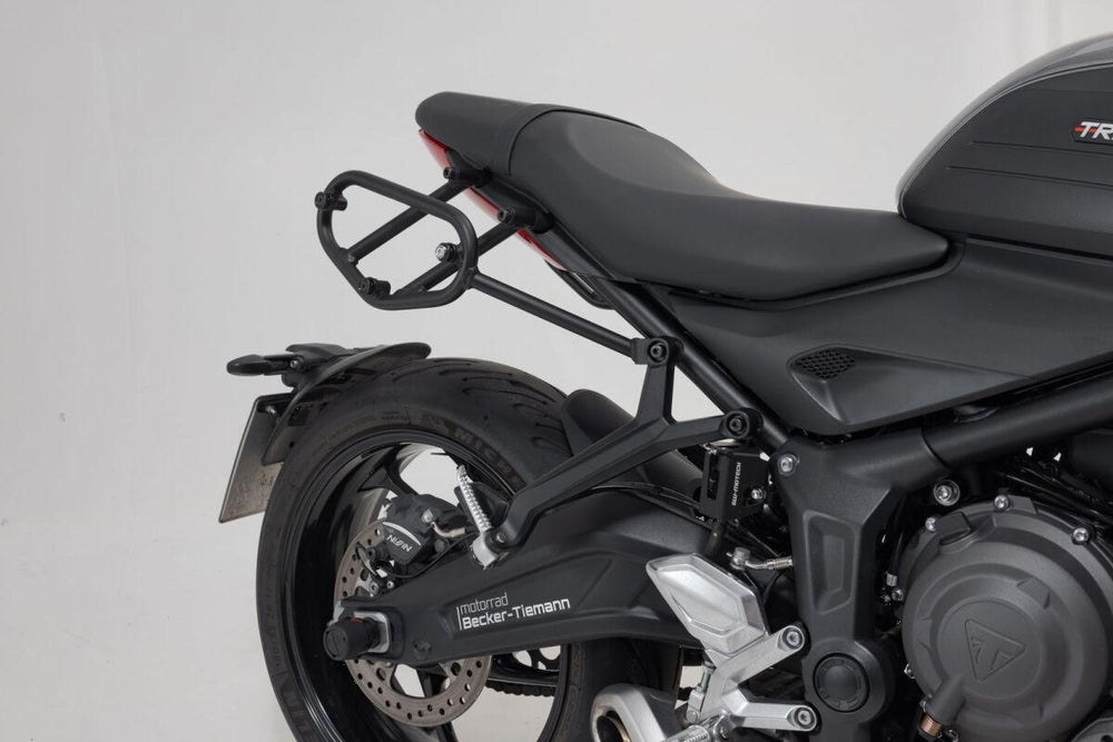 SW Motech SLC Left Side Pannier Carrier For Triumph Trident 660 2021-2025 - Black