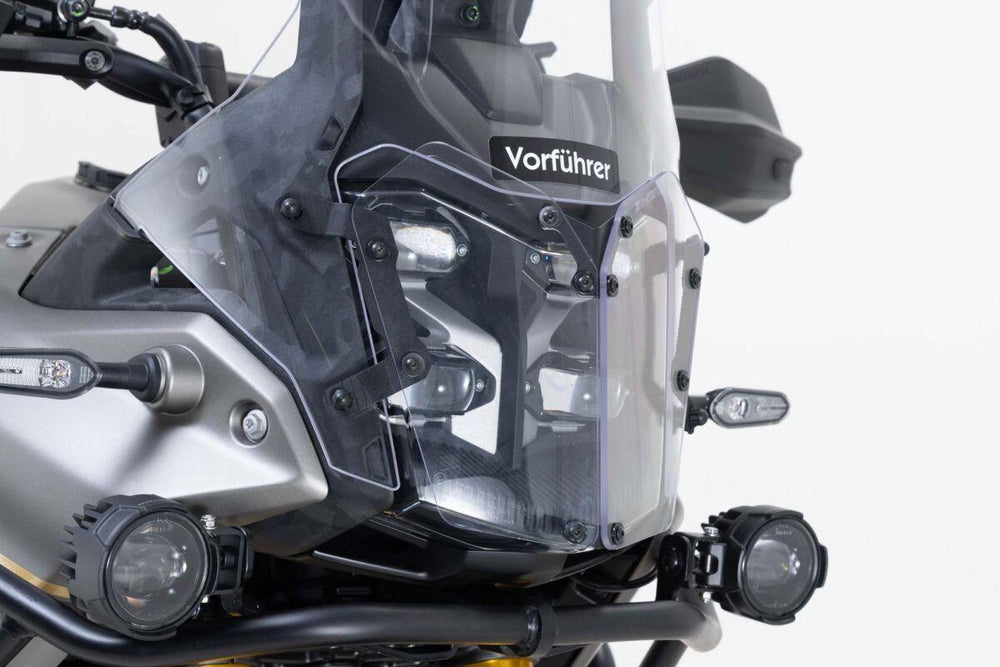 SW Motech Headlight Guard For Yamaha XTZ 700 2024-2025 Front Black/Clear