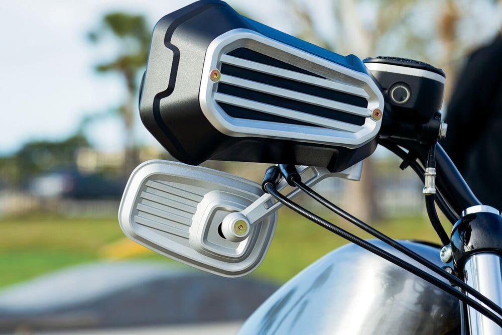 Kuryakyn Dillinger Hand Guards For Harley Davidson XL 1200 C 2009 - Silver