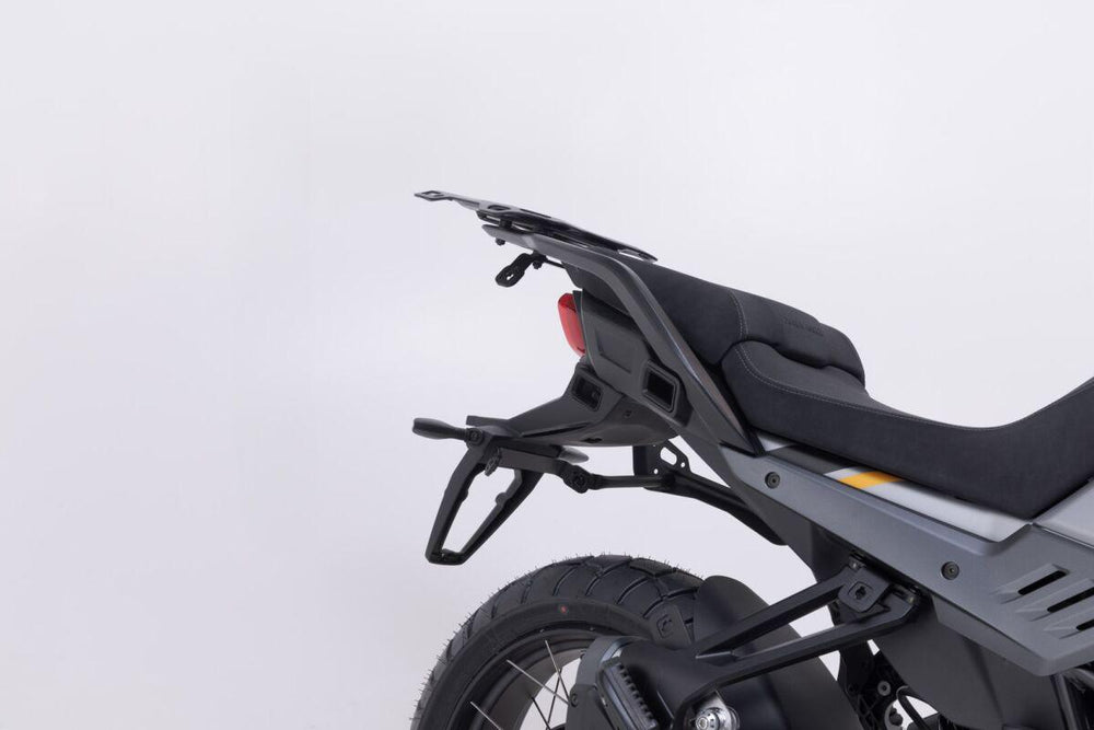 SW Motech Pro Left & Right Side Pannier Carrier Set For Moto Guzzi Stelvio 1000 2024-2025 - Black