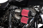 S&S Cycle Tuned Induction Air Cleaner Kit For Harley Davidson FLDE 1750 2018-2020 - Stainless