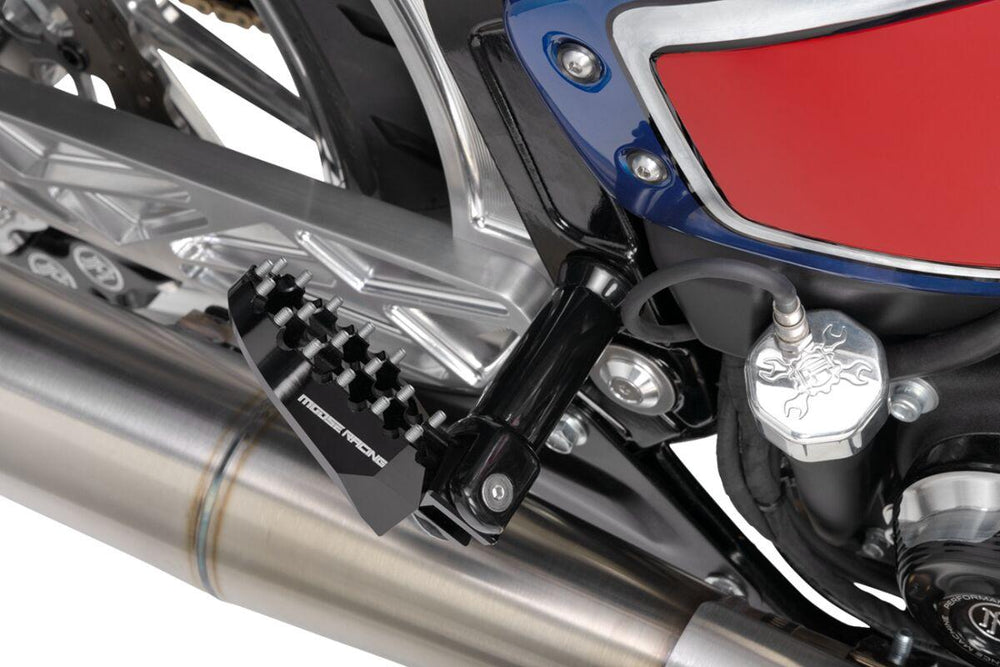 Moose Racing Foot Pegs For Harley Davidson FLDE 1750 2018-2020 - Black