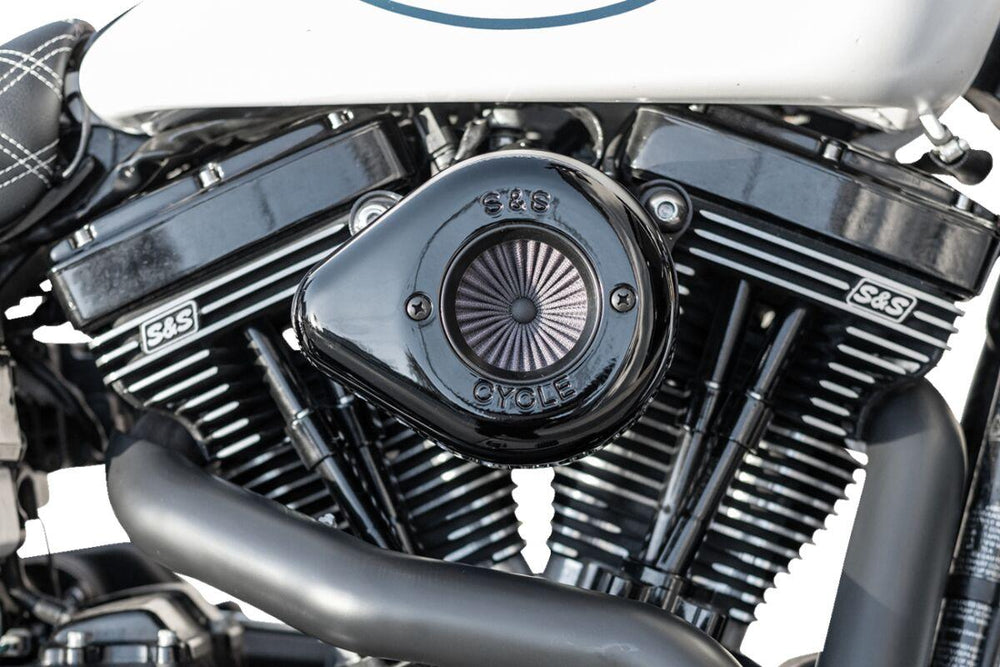 S&S Cycle Air Stinger Stealth Air Cleaner Kit For Harley Davidson FLD 1690 2012-2016 - Black
