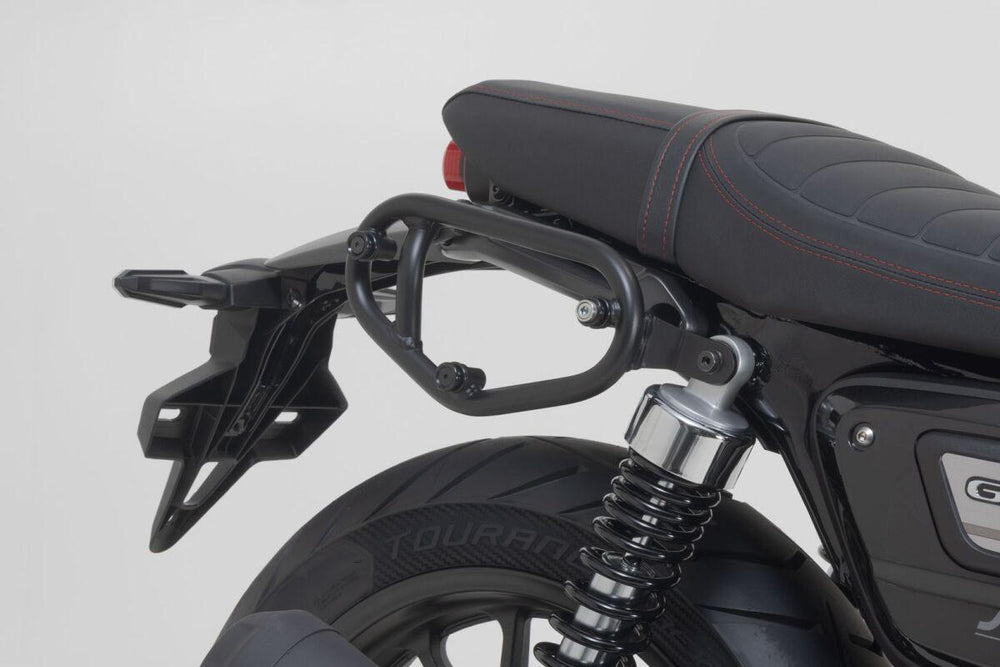 SW Motech Legend Gear LC1 & LC 2 Side Pannier Bag System Brown Edition For Honda GB 350S ABS 2025-2026 - Black/Brown