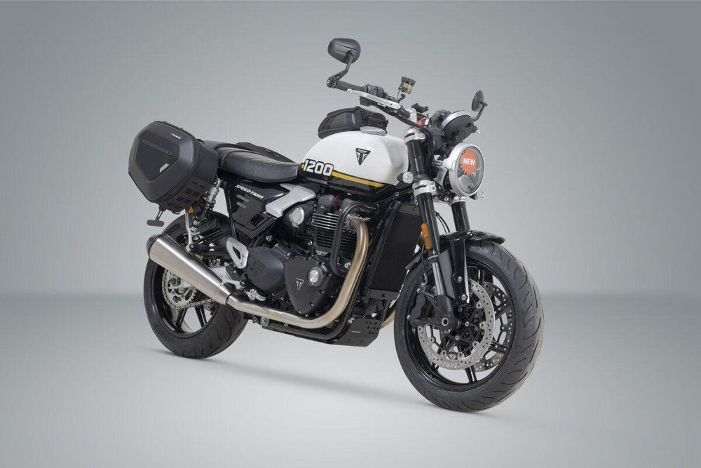 SW Motech Pro Blaze H Saddlebag Set For Triumph Bonneville 1200 T120 ABS 2016-2025 - Black