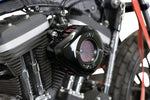 S&S Cycle Air Stinger Stealth Air Cleaner Kit For Harley Davidson XL 1200 C 2007-2020 - Black Red