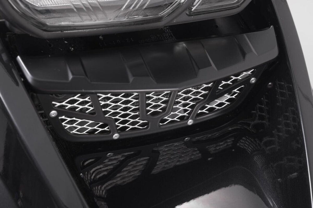 SW Motech Oil Cooler Guard For BMW R 1200 GS 2008-2013 - Black Silver