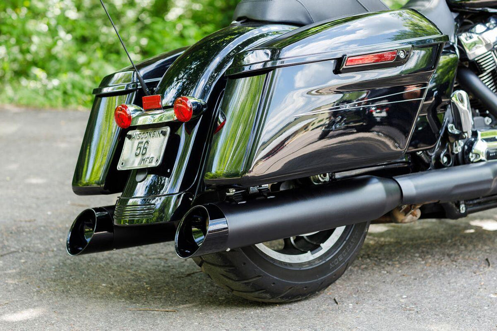 S&S Cycle 4-1 2" MK45 Cutlass Performance Silencers For Harley Davidson FLH 1868 2021 - Black