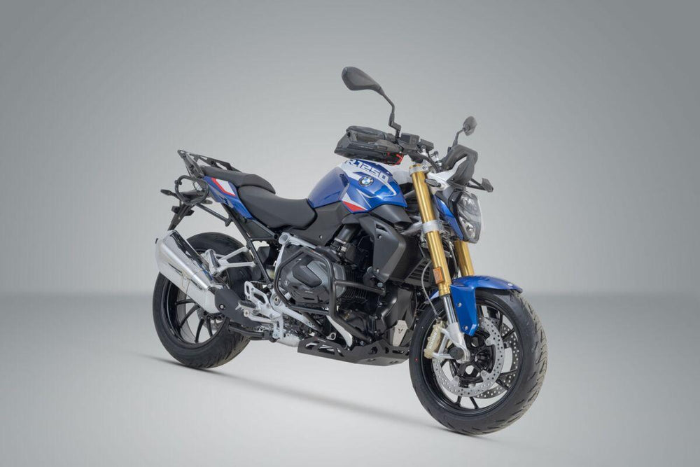 SW Motech SLC left Side Pannier Carrier For BMW R 1200 R 2014-2018 - Black