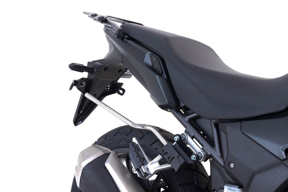 SW Motech Pro Blaze H Saddlebag Set With Edge Protection & Heat Guard For Honda CB500 X 2013-2015 - Black